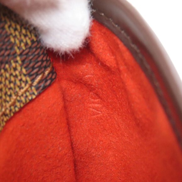 LOUIS VUITTON Brown Damier Canvas Pochette Shoulder Bag - Picture 7 of 11